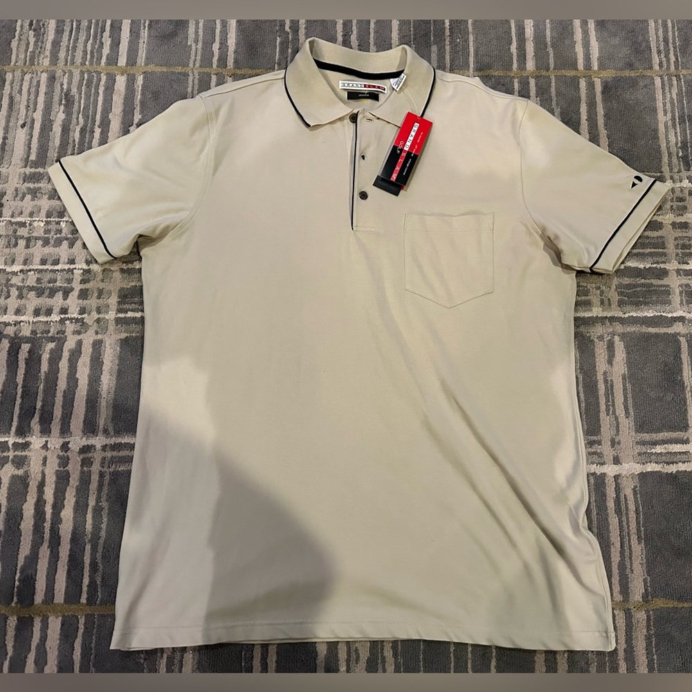 Grand Slam Men's Beige Polo Shirt
